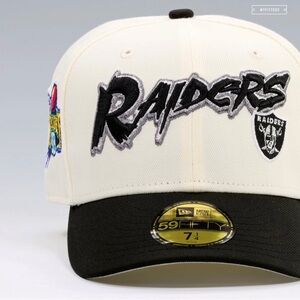 Myfitteds Oakland raiders 1998 NFL draft size 7 1/4 new era fitted brand new